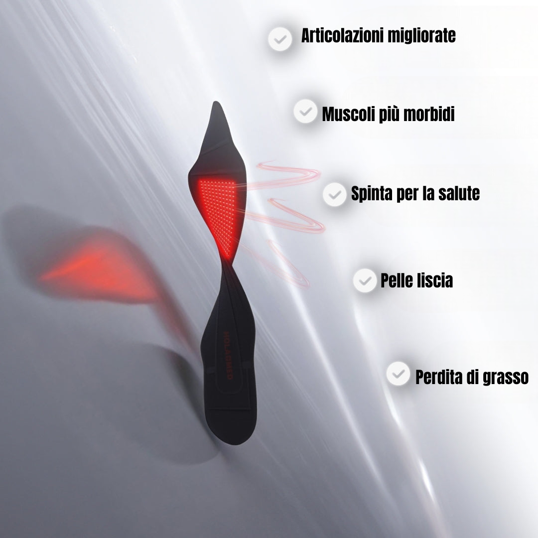 Luminora AuraFLEX Cintura per Terapia con Luce Rossa e Infrarossa