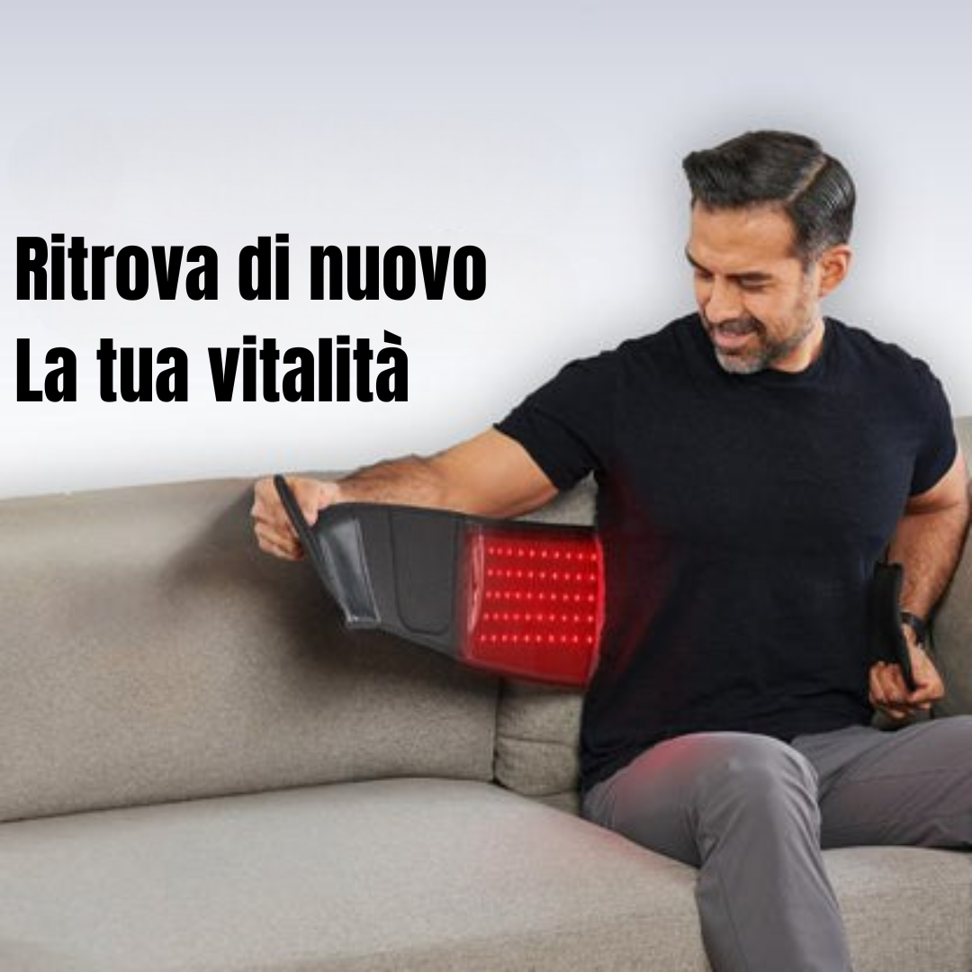 Luminora AuraFLEX Cintura per Terapia con Luce Rossa e Infrarossa